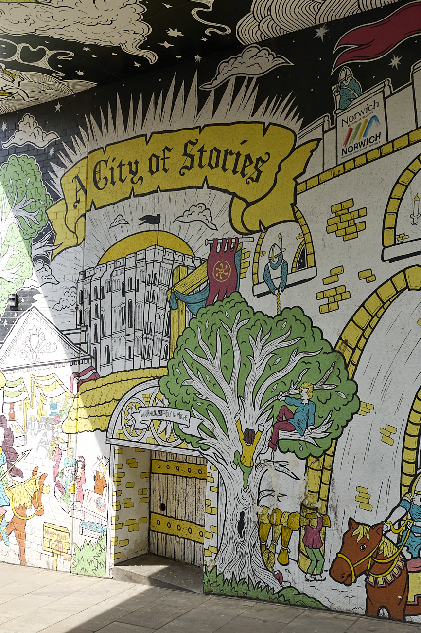 NCW City of Stories mural (c) Andi Sapey